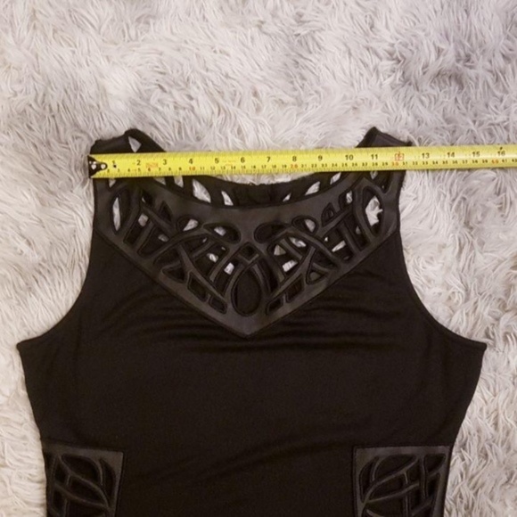 NWT Beyoncé Label - House of Deréon Cut Out Black Dress - Picture 12 of 16